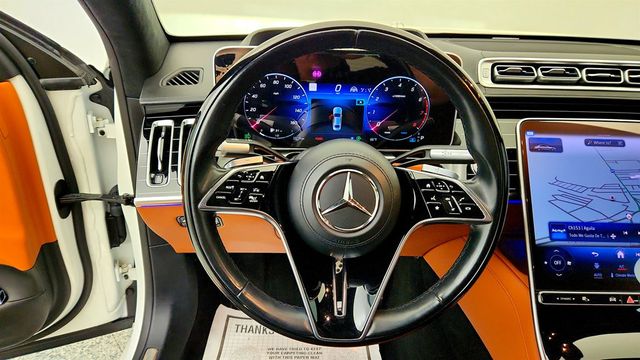 2022 Mercedes-Benz S-Class S 580 4MATIC Sedan w/ Burmester 4D Audio & 3D Tech Pkg - 23036191 - 12