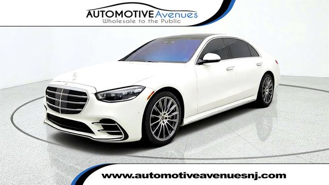 2022 Mercedes-Benz S-Class S 580 4MATIC Sedan w/ Burmester Sound, AMG Line Pkg & Warmth Pkg - 23081792 - 0