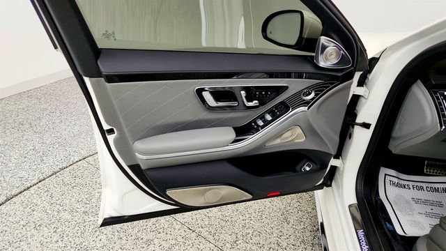 2022 Mercedes-Benz S-Class S 580 4MATIC Sedan w/ Burmester Sound, AMG Line Pkg & Warmth Pkg - 23081792 - 10