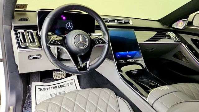 2022 Mercedes-Benz S-Class S 580 4MATIC Sedan w/ Burmester Sound, AMG Line Pkg & Warmth Pkg - 23081792 - 11