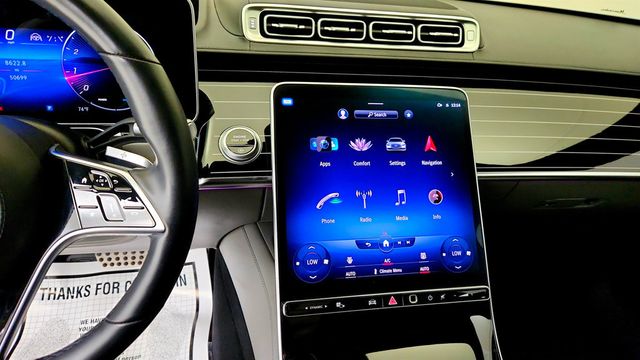 2022 Mercedes-Benz S-Class S 580 4MATIC Sedan w/ Burmester Sound, AMG Line Pkg & Warmth Pkg - 23081792 - 16