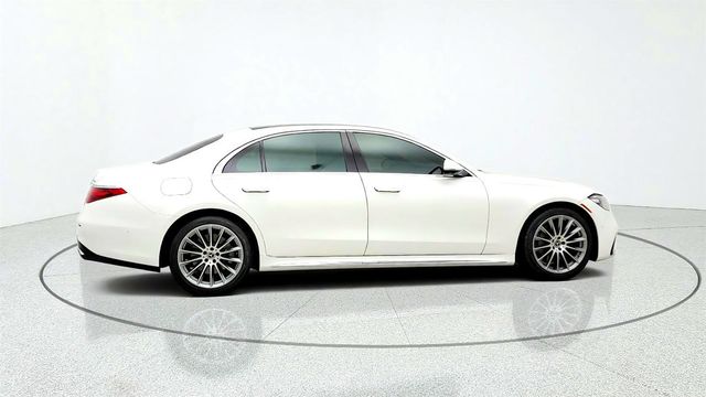 2022 Mercedes-Benz S-Class S 580 4MATIC Sedan w/ Burmester Sound, AMG Line Pkg & Warmth Pkg - 23081792 - 3