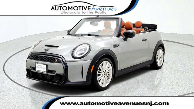 2022 MINI Cooper S Convertible Iconic w/ Malt Brown Leather - 23085007 - 0