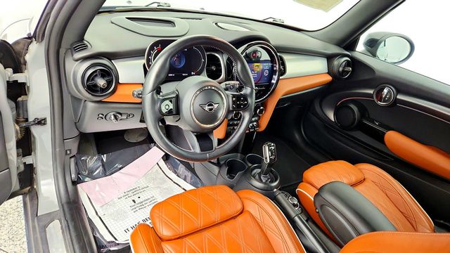 2022 MINI Cooper S Convertible Iconic w/ Malt Brown Leather - 23085007 - 12