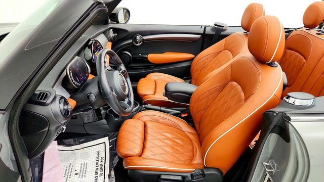 2022 MINI Cooper S Convertible Iconic w/ Malt Brown Leather - 23085007 - 19