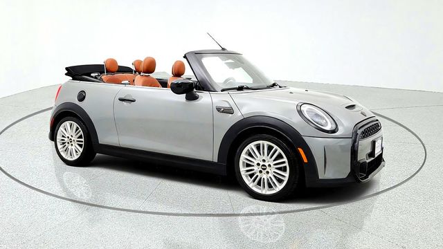 2022 MINI Cooper S Convertible Iconic w/ Malt Brown Leather - 23085007 - 2