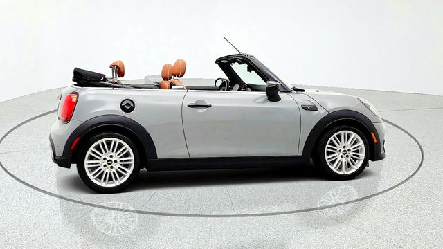 2022 MINI Cooper S Convertible Iconic w/ Malt Brown Leather - 23085007 - 3