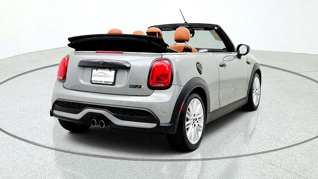 2022 MINI Cooper S Convertible Iconic w/ Malt Brown Leather - 23085007 - 4