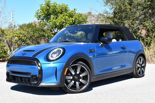 2022 MINI Cooper S Convertible W/Iconic Trim Package and Touch Screen Navigation Plus - 22976705 - 24