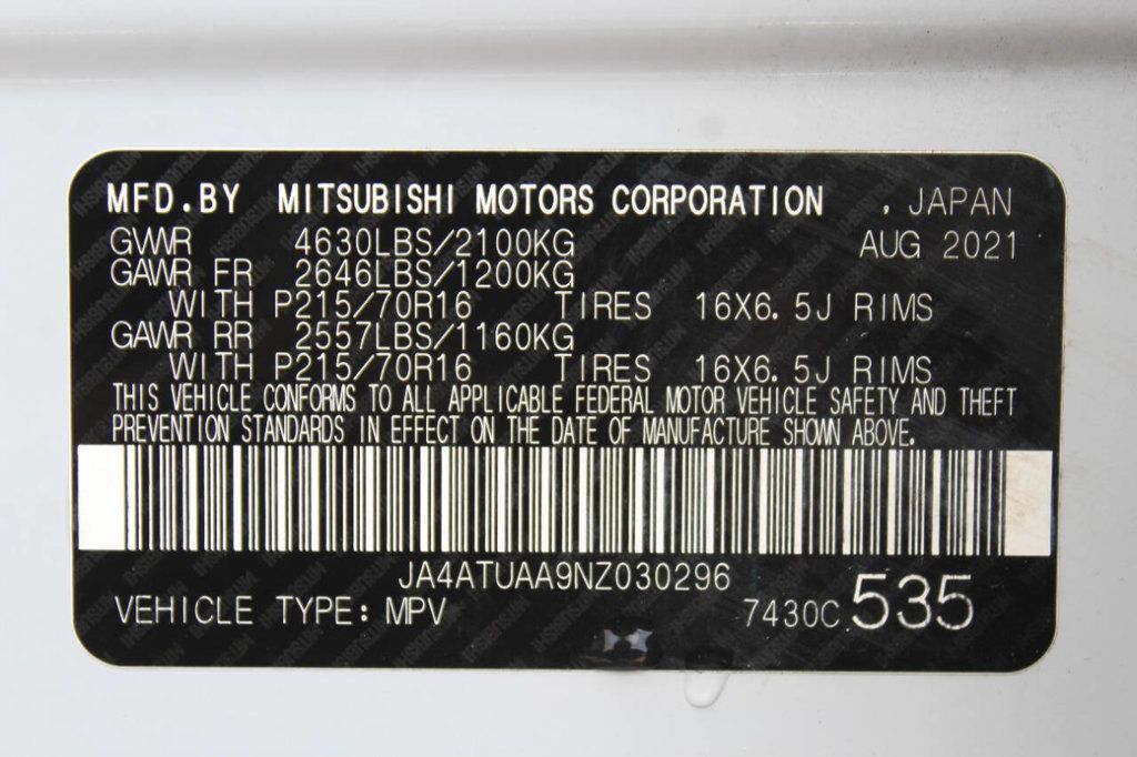 2022 Mitsubishi Eclipse Cross ES S-AWC - 22888009 - 28