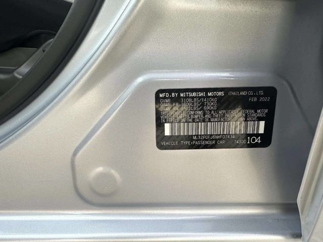 2022 Mitsubishi Mirage G4 ES CVT - 22958716 - 20