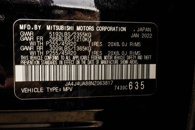 2022 Mitsubishi Outlander SE - 23057443 - 37