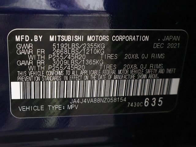 2022 Mitsubishi Outlander SEL - 23072204 - 56