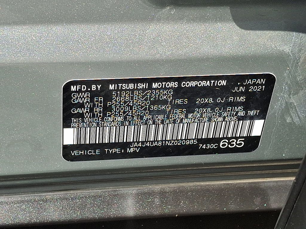 2022 Mitsubishi Outlander SE S-AWC photo 29