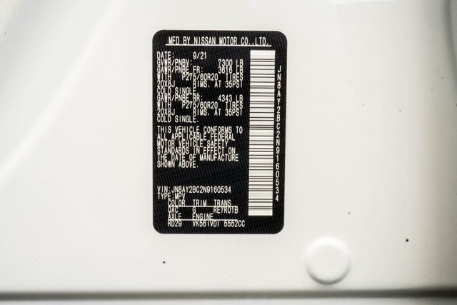 2022 Nissan Armada 4x2 SL - 23055360 - 41