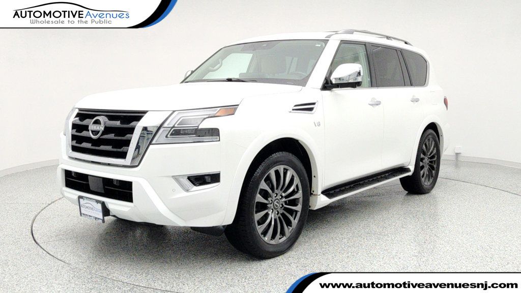 2022 Nissan Armada 4x4 Platinum with Captain's Chair Package (7 Seater) - 22954113 | Video 1