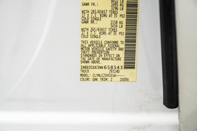 2022 Nissan Frontier Crew Cab 4x4 SV Automatic - 22963530 - 36