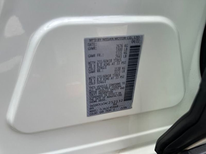 2022 Nissan Pathfinder SL 2WD - 22898068 - 21