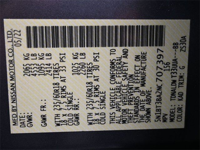 2022 Nissan Rogue FWD SV - 22957443 - 6