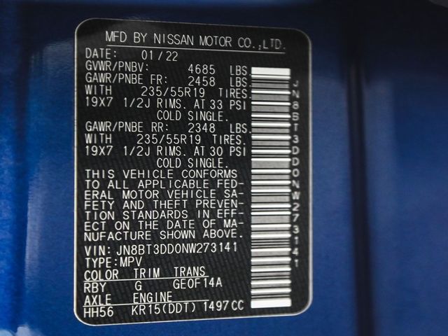 2022 Nissan Rogue Platinum - 22957353 - 16