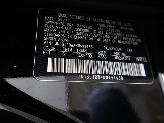 2022 Nissan Rogue Sport AWD SV - 22976462 - 48