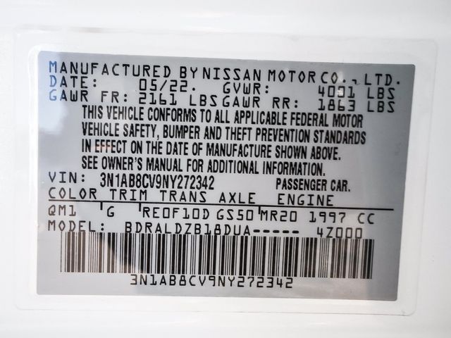 2022 Nissan Sentra SV - 23096574 - 13