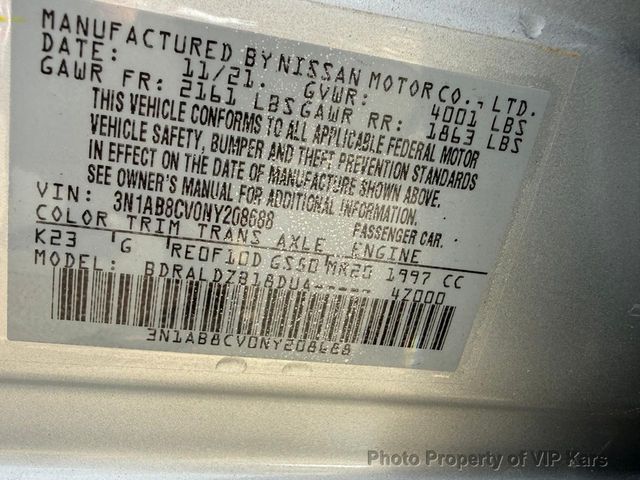 2022 Nissan Sentra SV CVT - 22944391 - 18