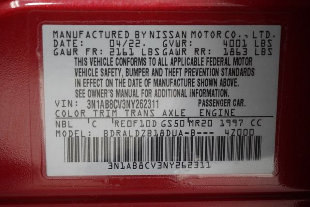 2022 Nissan Sentra SV CVT - 22929816 - 26