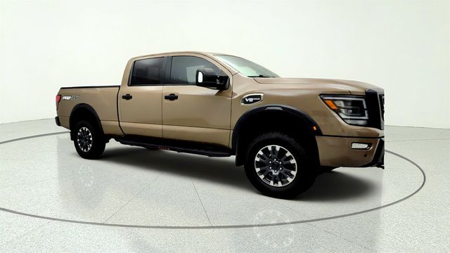 2022 Nissan Titan XD 4x4 Crew Cab PRO-4X with Rugged Step Boards - 23057803 - 2