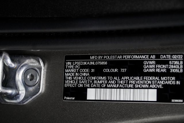 2022 Polestar 2 Long Range Dual Motor - 23059979 - 49