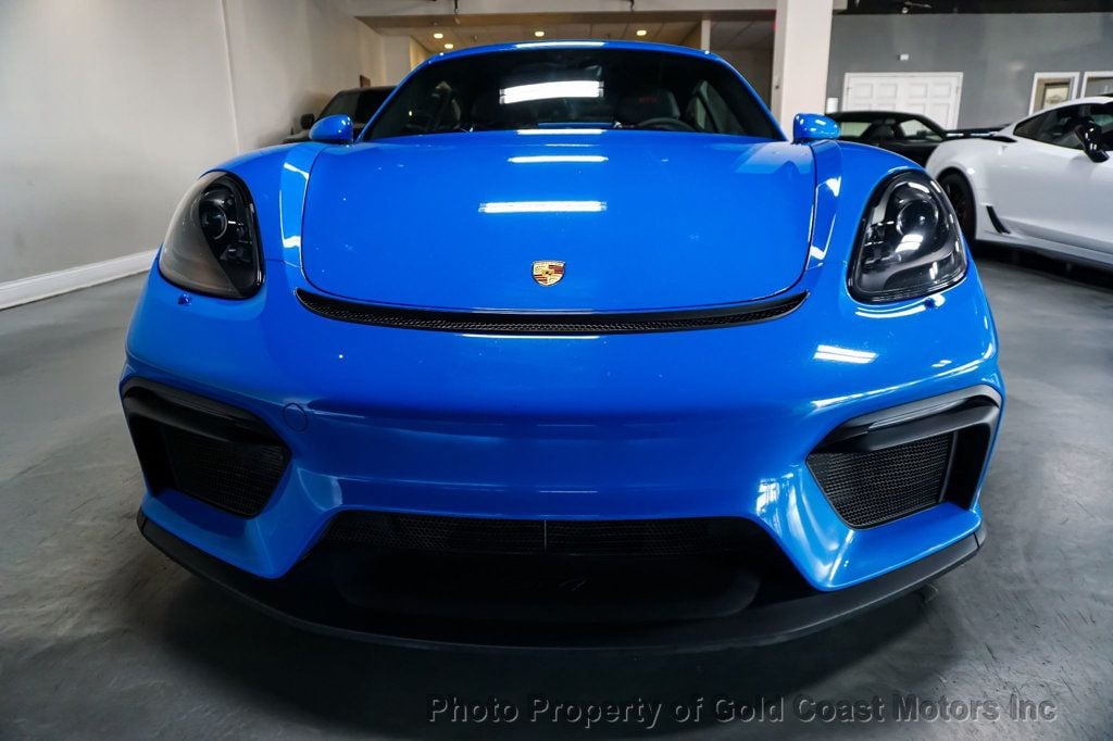 2022 Porsche 718 Cayman *GT4* *6-Speed Manual* *Carbon Buckets* *Shark Blue* - 22770438 - 14