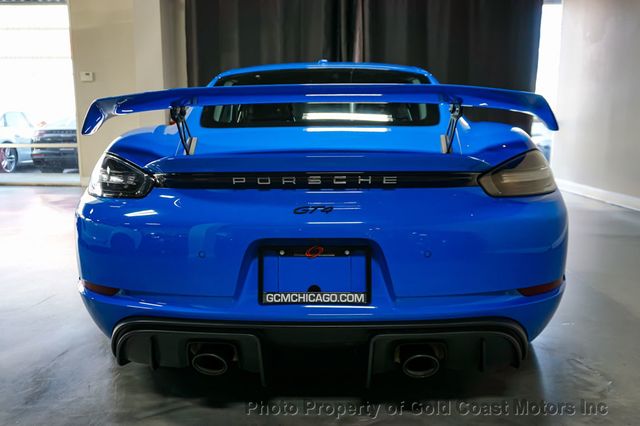 2022 Porsche 718 Cayman *GT4* *6-Speed Manual* *Carbon Buckets* *Shark Blue* - 22770438 - 15