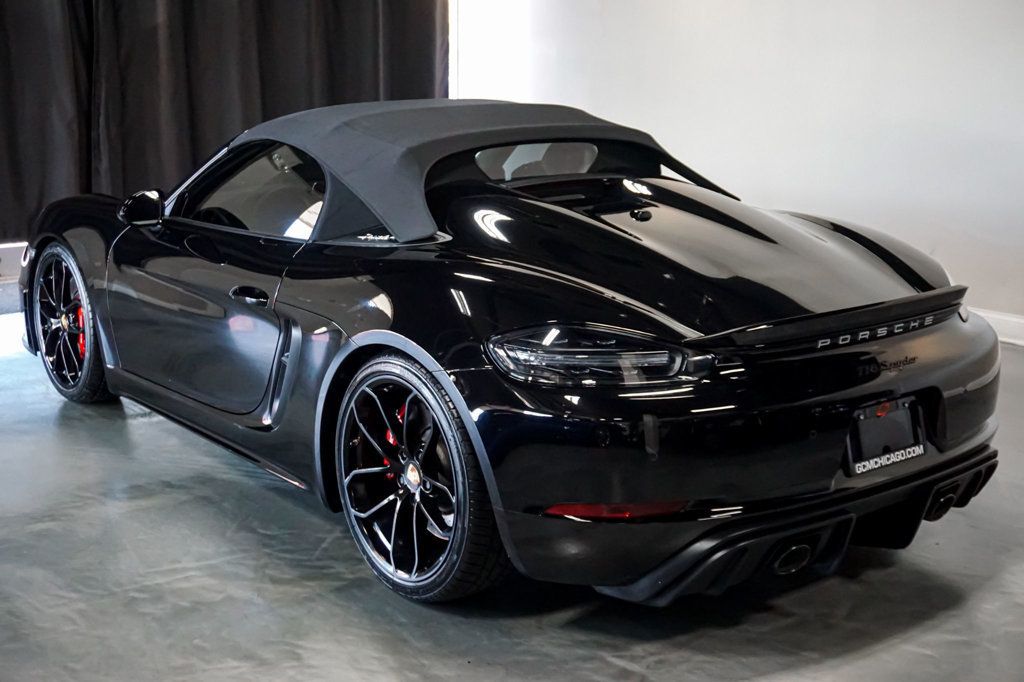 2022 Porsche 718 Spyder *718 Spyder* *6-Speed Manual* *CPO Warranty* *Carbon Buckets* - 23040610 - 27