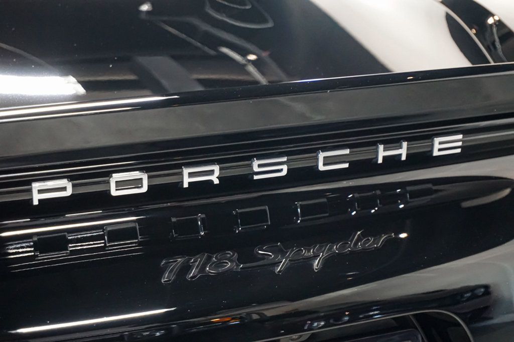 2022 Porsche 718 Spyder *718 Spyder* *6-Speed Manual* *CPO Warranty* *Carbon Buckets* - 23040610 - 69