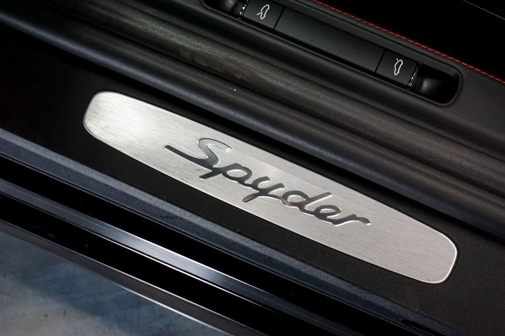 2022 Porsche 718 Spyder *718 Spyder* *6-Speed Manual* *CPO Warranty* *Carbon Buckets* - 23040610 - 73