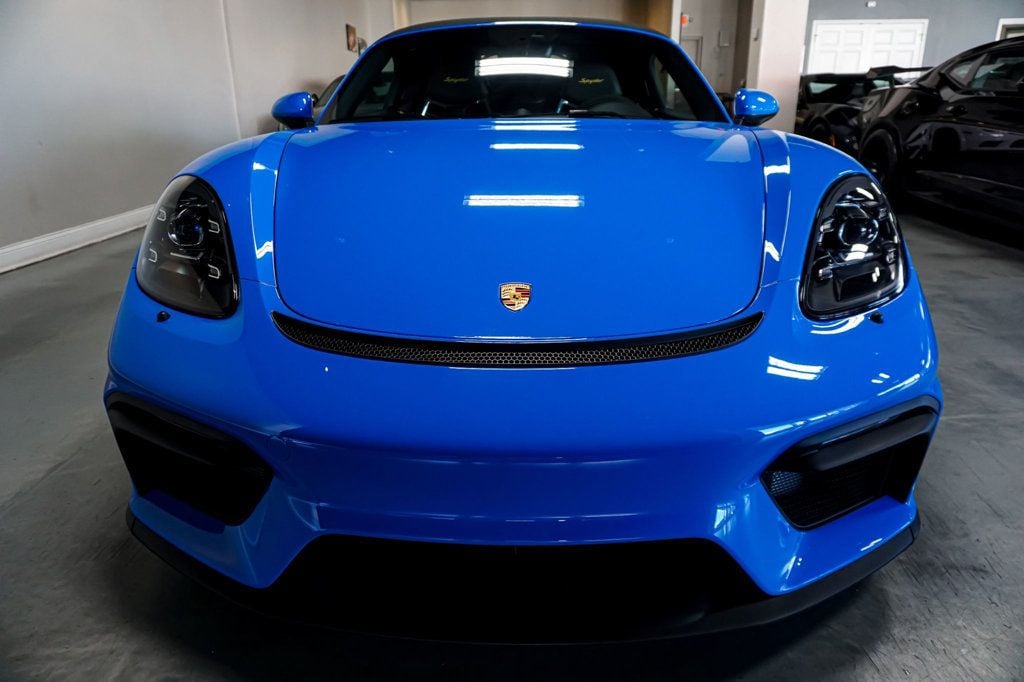 2022 Porsche 718 Spyder *718 Spyder* *6-Speed Manual* *Shark Blue* *Full PPF*   - 22934886 - 18