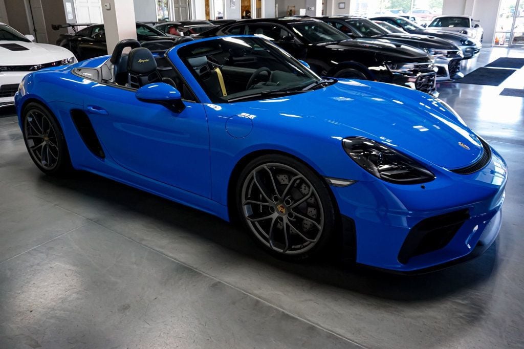 2022 Porsche 718 Spyder *718 Spyder* *6-Speed Manual* *Shark Blue* *Full PPF*   - 22934886 - 1