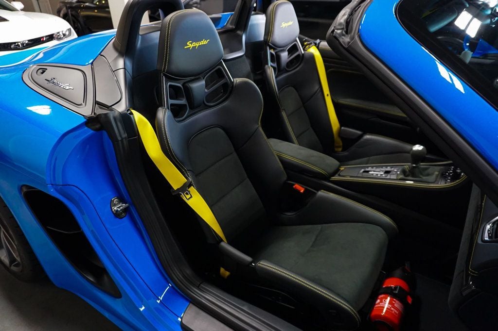2022 Porsche 718 Spyder *718 Spyder* *6-Speed Manual* *Shark Blue* *Full PPF*   - 22934886 - 35