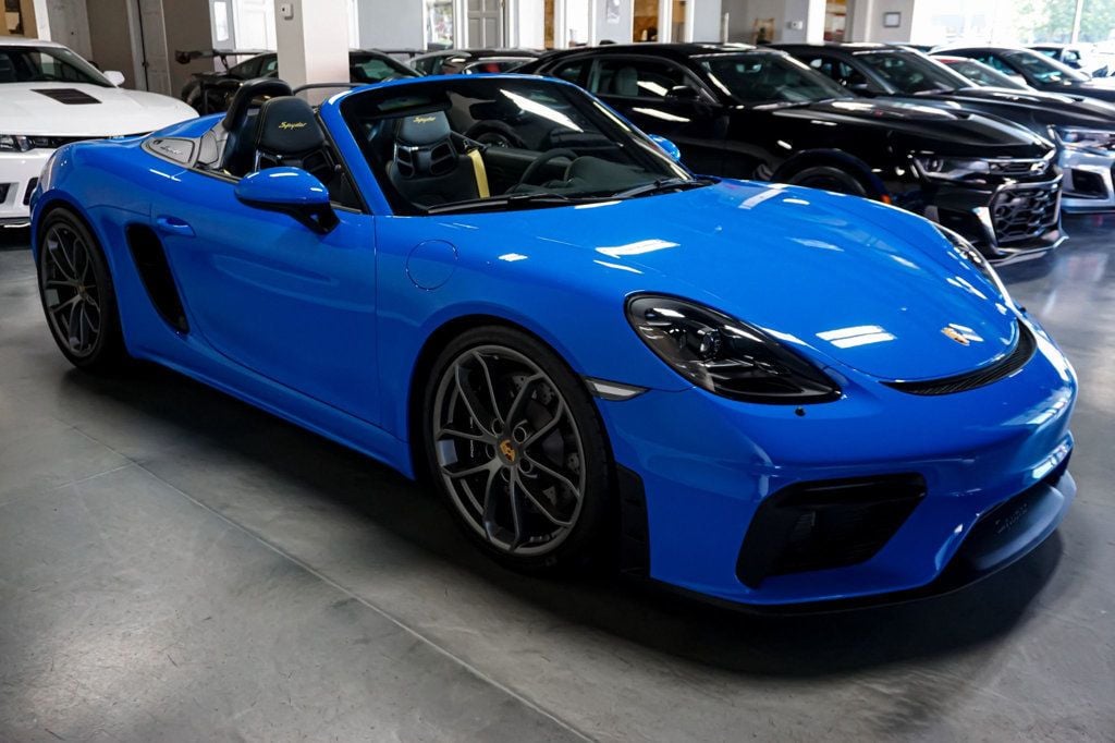 2022 Porsche 718 Spyder *718 Spyder* *6-Speed Manual* *Shark Blue* *Full PPF*   - 22934886 - 3