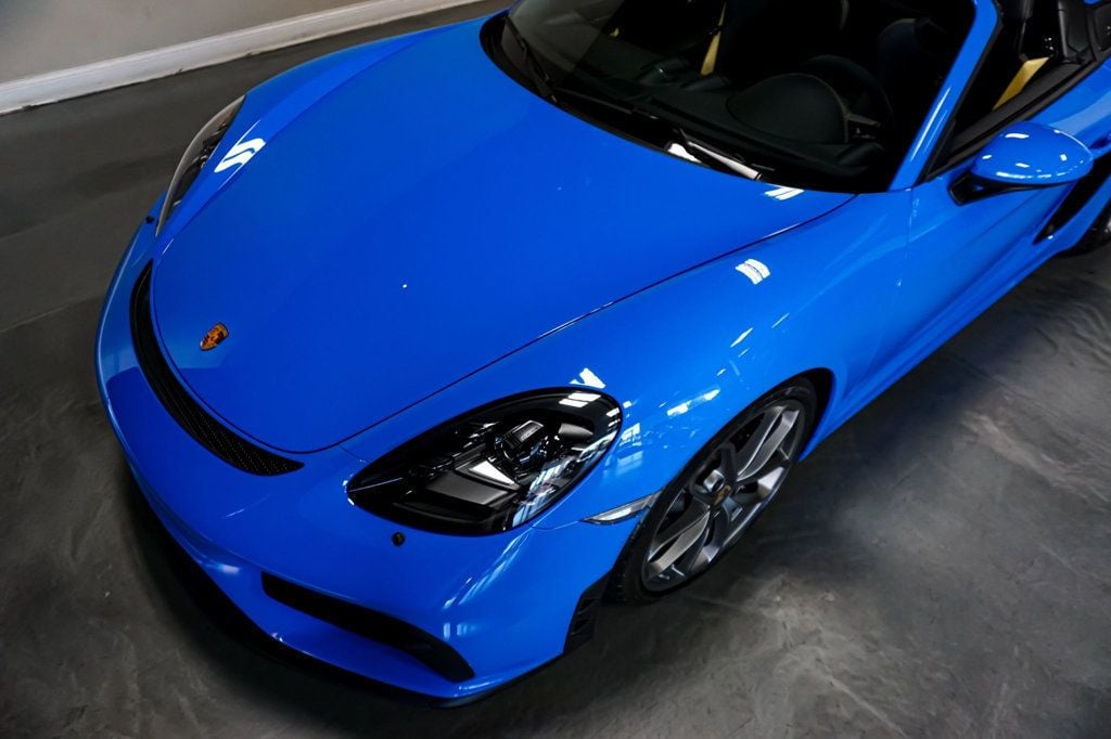 2022 Porsche 718 Spyder *718 Spyder* *6-Speed Manual* *Shark Blue* *Full PPF*   - 22934886 - 49