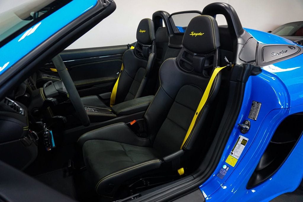 2022 Porsche 718 Spyder *718 Spyder* *6-Speed Manual* *Shark Blue* *Full PPF*   - 22934886 - 7