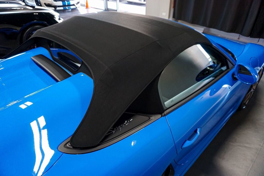 2022 Porsche 718 Spyder *718 Spyder* *6-Speed Manual* *Shark Blue* *Full PPF*   - 22934886 - 88