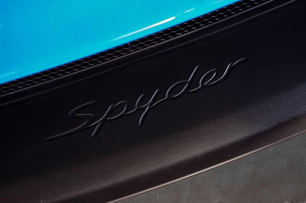 2022 Porsche 718 Spyder *718 Spyder* *6-Speed Manual* *Shark Blue* *Full PPF*   - 22934886 - 94