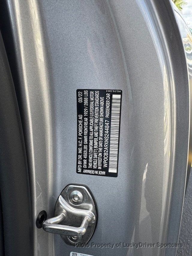 2022 Porsche 911 Carrera 4 GTS Cabriolet - 22903421 - 62