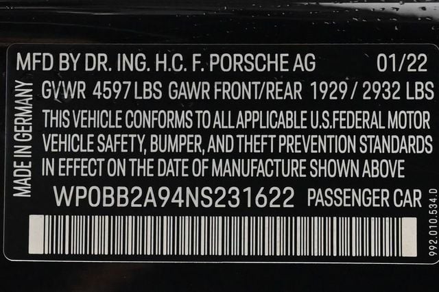 2022 Porsche 911 Targa 4S - 22973389 - 33