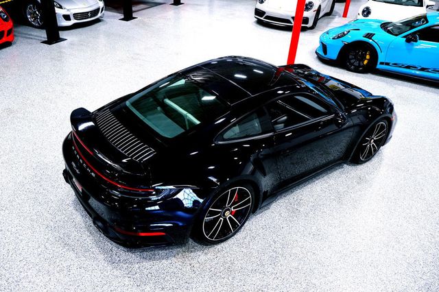 2022 Porsche 911 TURBO COUPE JET BLACK...2,340 Miles...CPO-2027!!  - 22900626 - 9