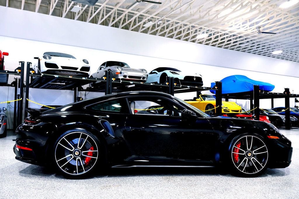 2022 Porsche 911 TURBO COUPE JET BLACK...2,340 Miles...CPO-2027!!  - 22900626 - 11