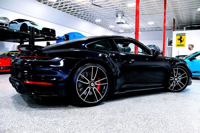 2022 Porsche 911 TURBO COUPE JET BLACK...2,340 Miles...CPO-2027!!  - 22900626 - 13