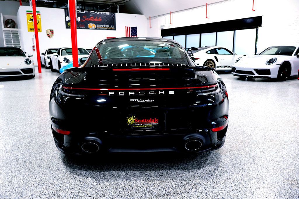 2022 Porsche 911 TURBO COUPE JET BLACK...2,340 Miles...CPO-2027!!  - 22900626 - 15