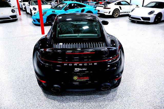 2022 Porsche 911 TURBO COUPE JET BLACK...2,340 Miles...CPO-2027!!  - 22900626 - 16
